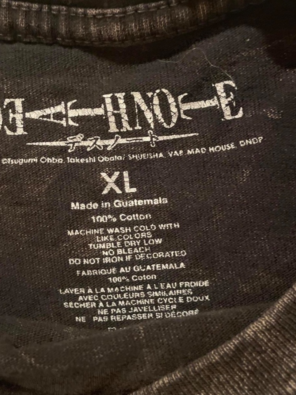 Deathnote shirt - Picture 2 of 3